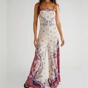 Free People Astrid Jumpsuit Size L NWT